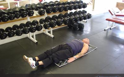 Alternating Lying Leg Raise