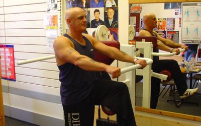Standing Glute Kickback Machine