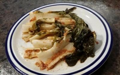 Spicy Garlic Bok Choy