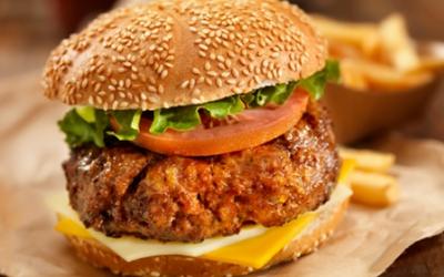 Smokey Grilled Cheddar And Chipotle Burger