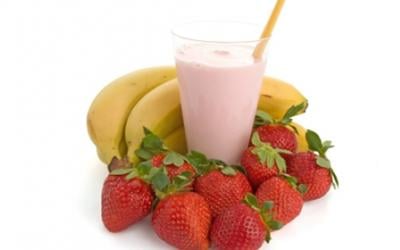 Chocolate Banana Berry Protein Shake