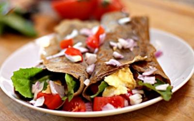 Easy Gluten-Free Buckwheat Protein Crepes