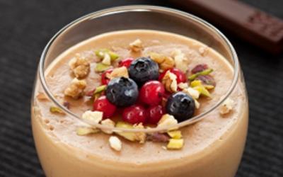 Healthy Chocolate Raspberry Dessert