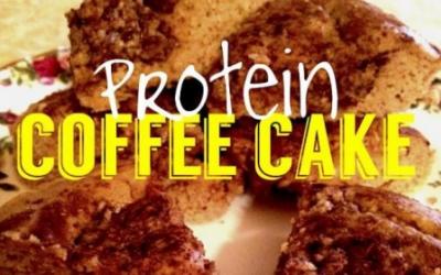 Healthy High Protein Cinnamon Coffee Cake Recipe