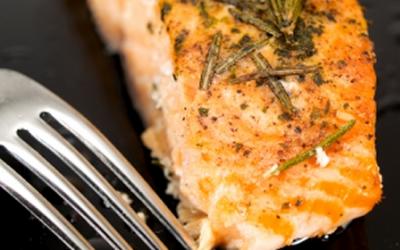 Salmon Steaks with Ginger