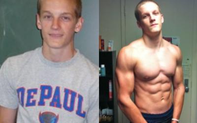 Dylan Granquist before and after transformation