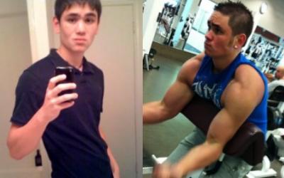 Nicholas Natrella Starts Pumping Iron