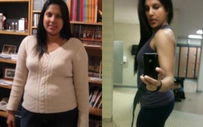Shanika Mayadunne before and after transformation