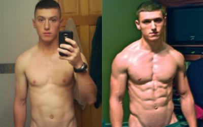 Tyler Adams before and after transformation
