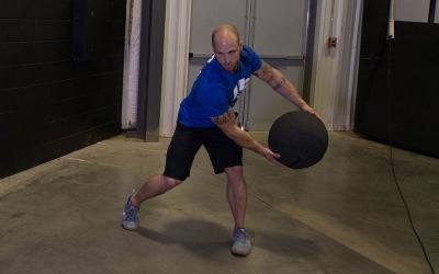 Rotational Medicine Ball Throw