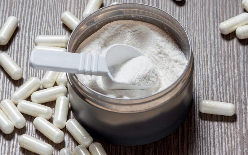 D-Aspartic Acid supplements powder pills