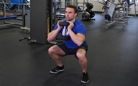 Dumbbell Goblet Squat