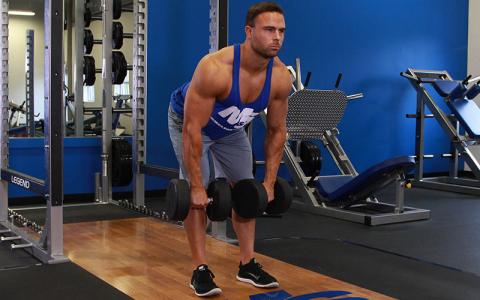 Dumbbell Stiff Leg Deadlift