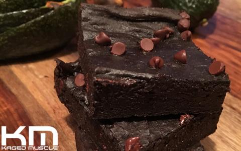Double Chocolate Protein Avocado Brownies Recipe