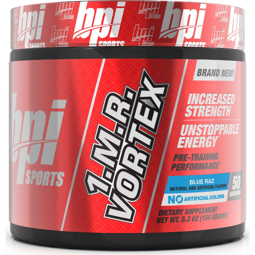 BPI Sports 1.M.R. Vortex - 50 Servings Blue Raz