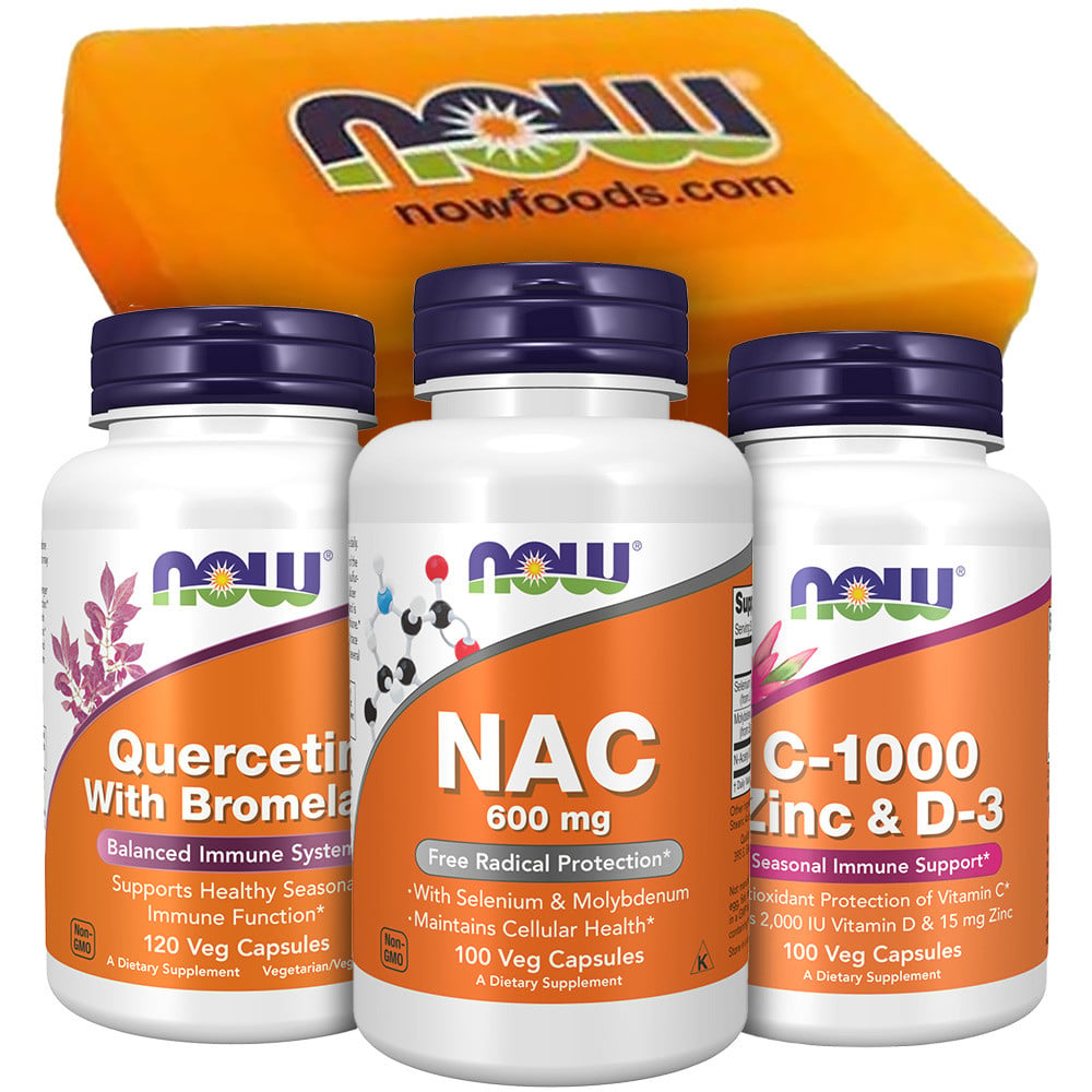 NOW Foods Immunity Essentials Stack