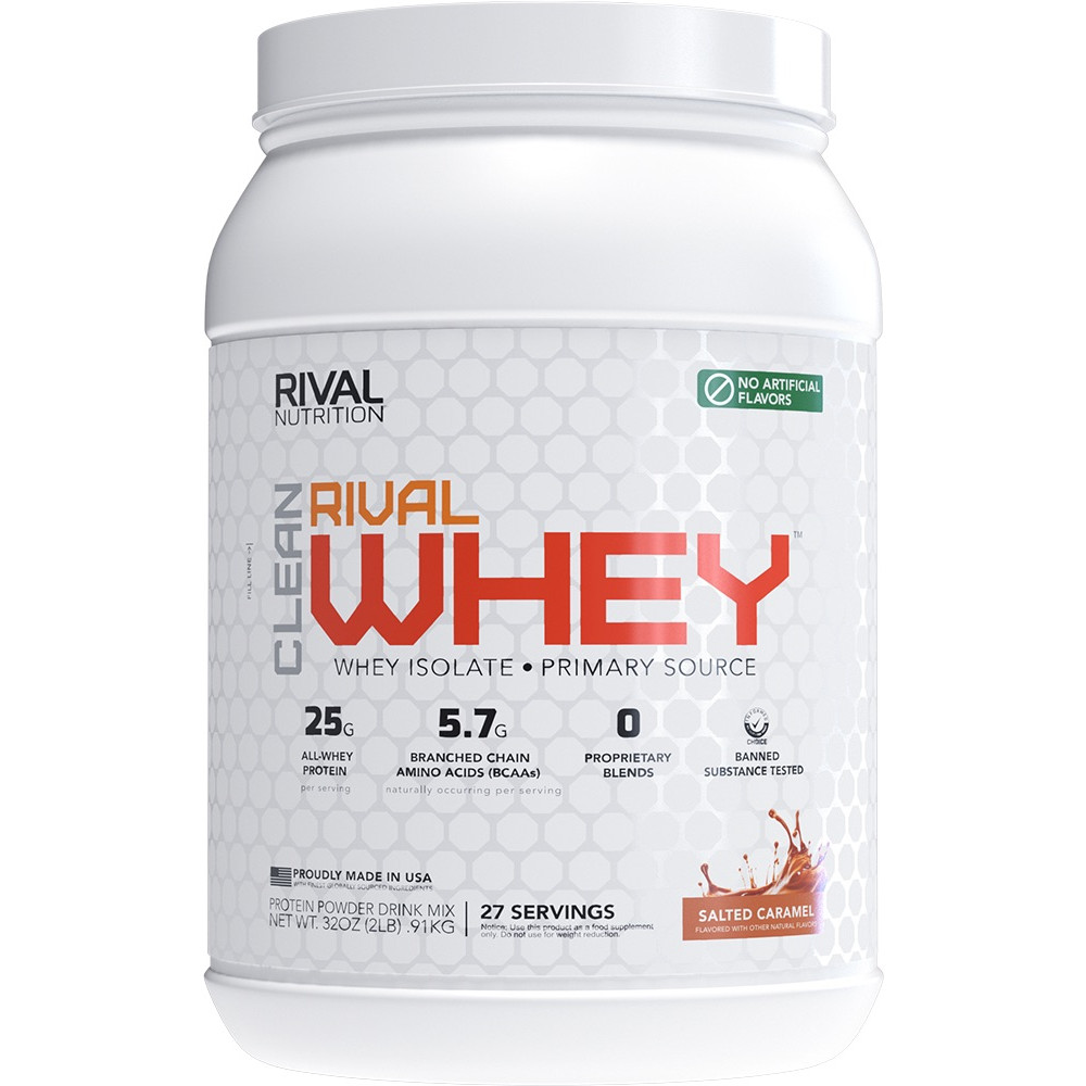 Rival Nutrition Clean Rival Whey - 2lbs Salted Caramel