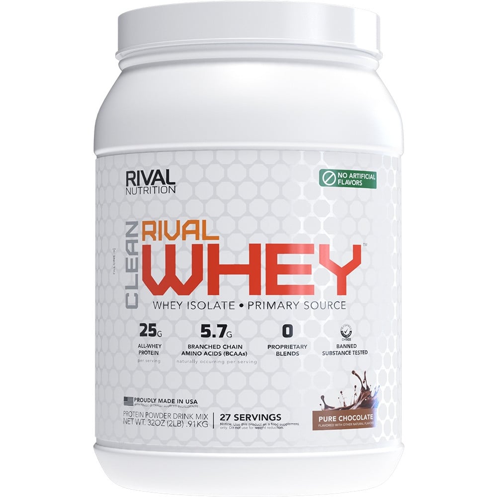Rival Nutrition Clean Rival Whey - 2lbs Pure Chocolate