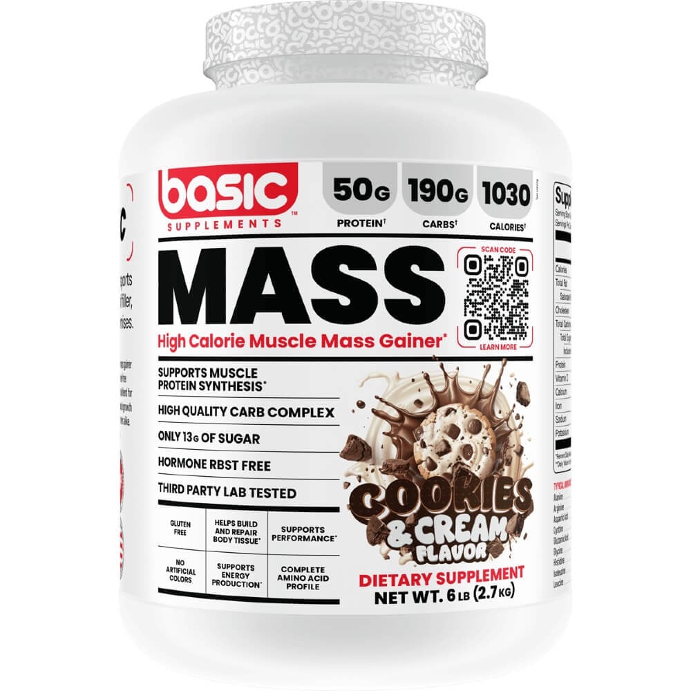 Basic Supplements Basic Mass - 6lbs Cookies and Cream
