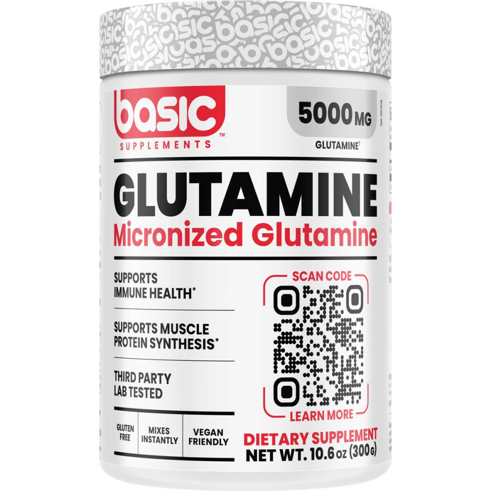 Basic Supplements Basic Glutamine - 300g Unflavored