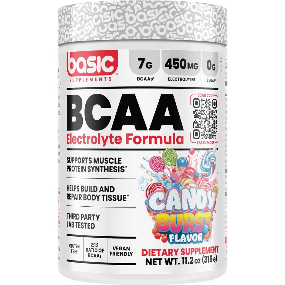 Basic Supplements Basic BCAA - 30 Servings Candy Burst