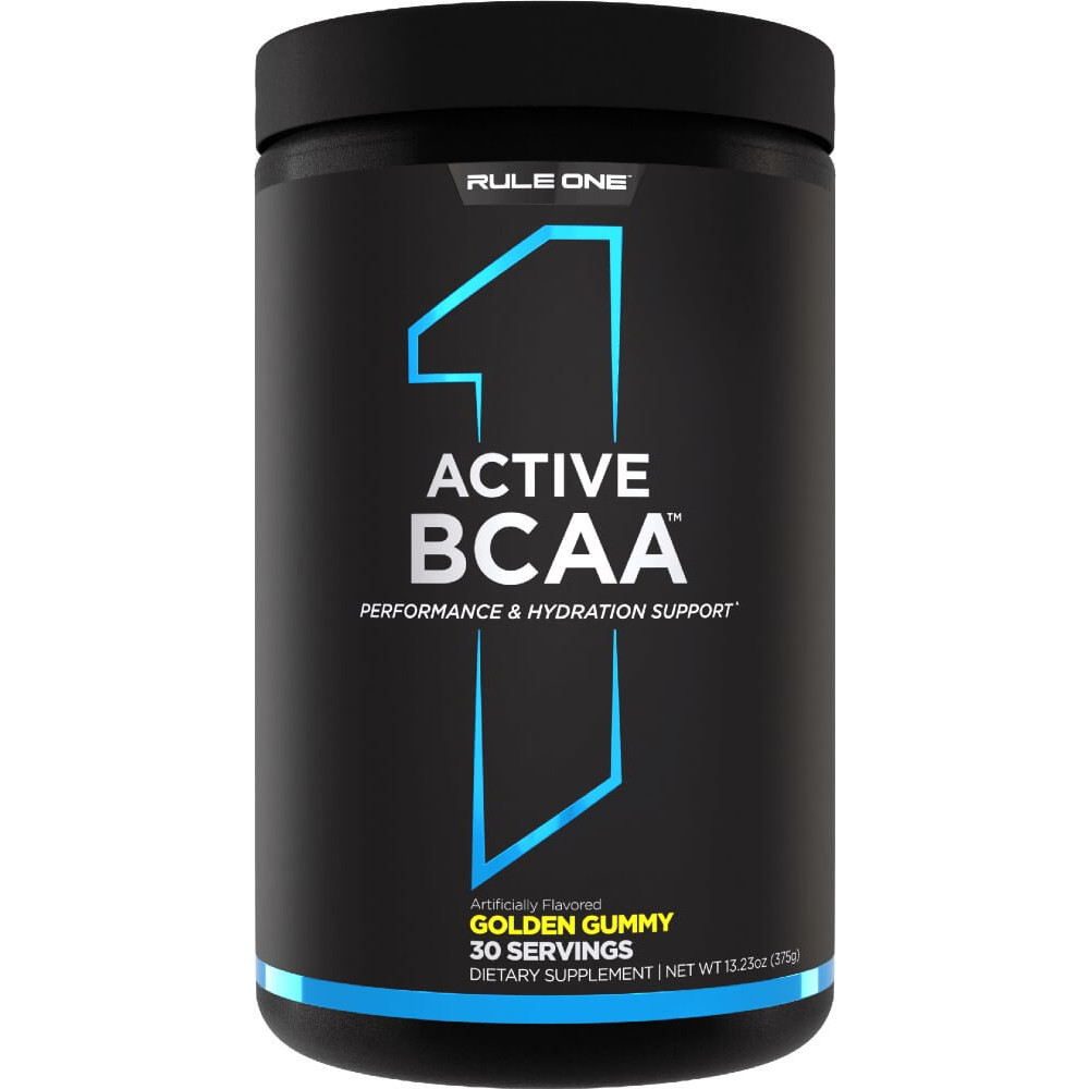 Rule 1 Active BCAA - 30 Servings Golden Gummy