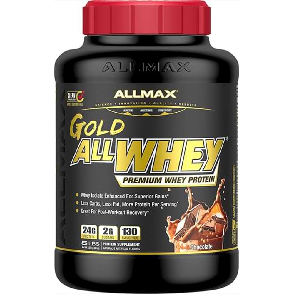 AllMAX Nutrition AllWhey Gold - 5lbs Chocolate
