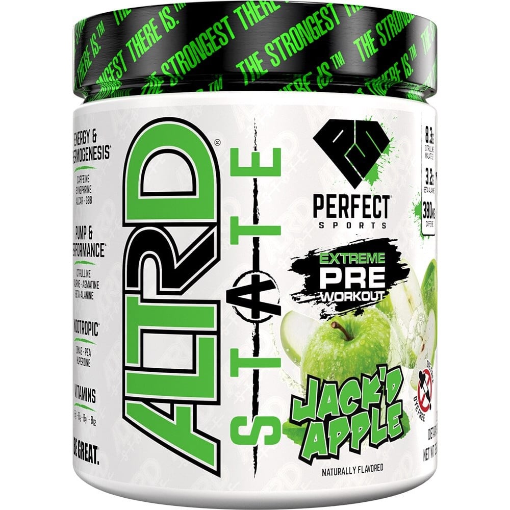 Perfect Sports Altrd State Extreme Pre-Workout - 20 Servings Jack'd Apple