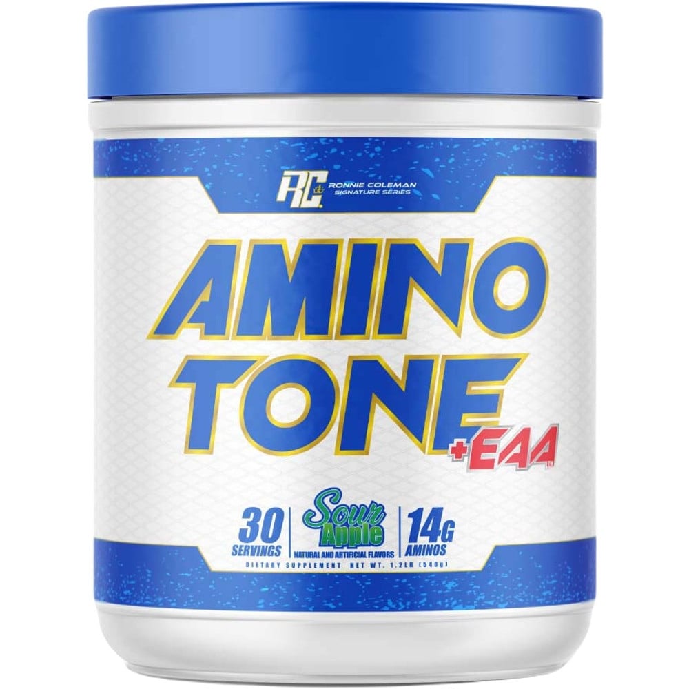 Ronnie Coleman Amino-Tone + EAA - 30 Servings Sour Apple