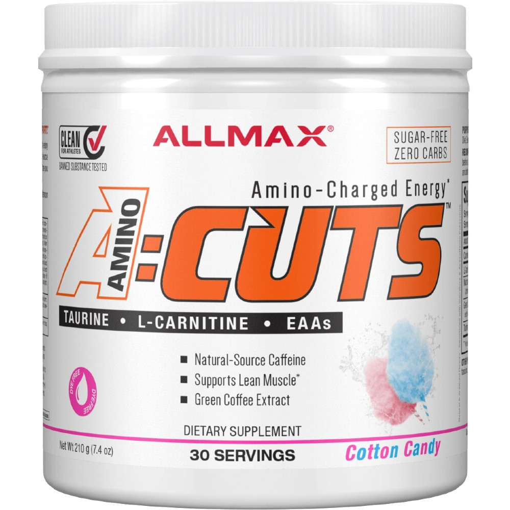 AllMax Nutrition AminoCuts - 30 Servings Cotton Candy