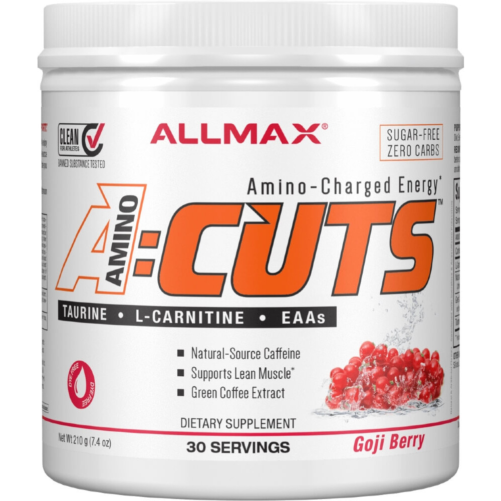 AllMax Nutrition AminoCuts - 30 Servings Goji Berry