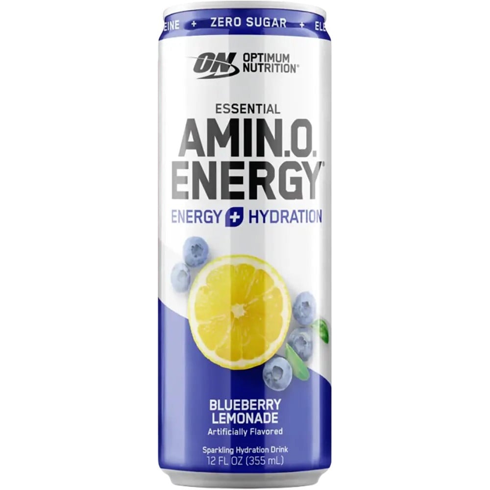 Optimum Nutrition Amino Energy Sparkling Hydration - 1 Can Blueberry Lemonade