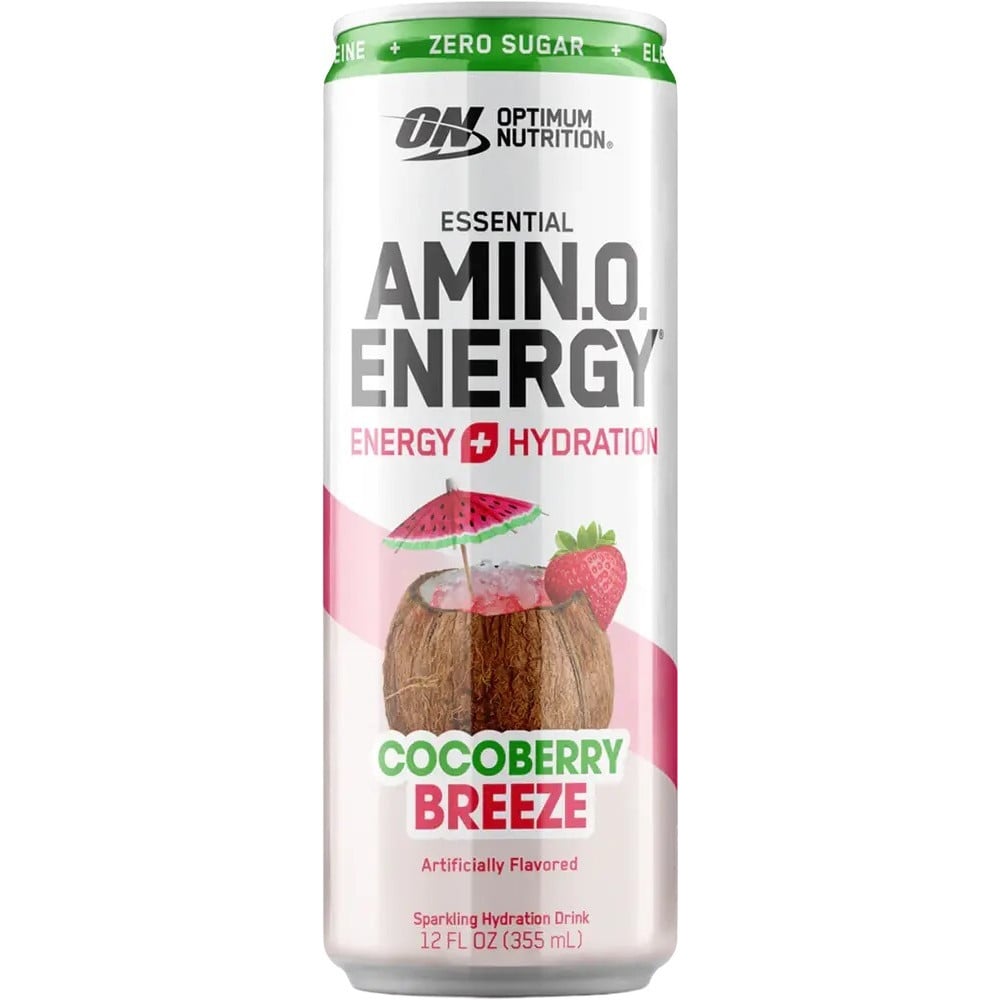 Optimum Nutrition Amino Energy Sparkling Hydration - 1 Can Cocoberry Breeze