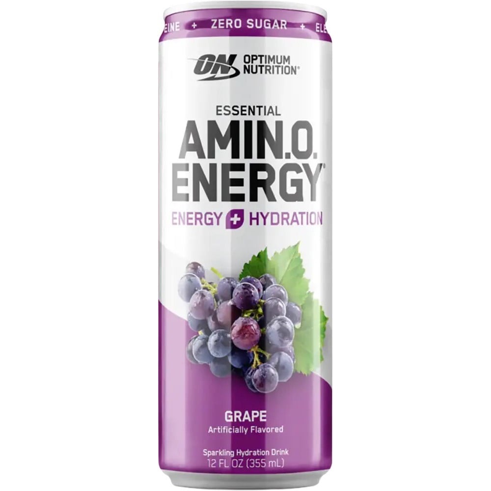 Optimum Nutrition Amino Energy Sparkling Hydration - 1 Can Grape