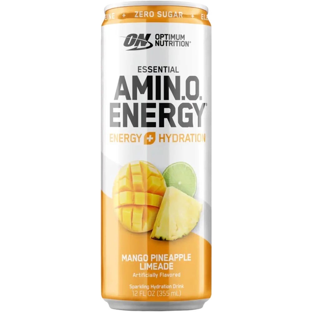 Optimum Nutrition Amino Energy Sparkling Hydration - 1 Can Mango Pineapple Limeade
