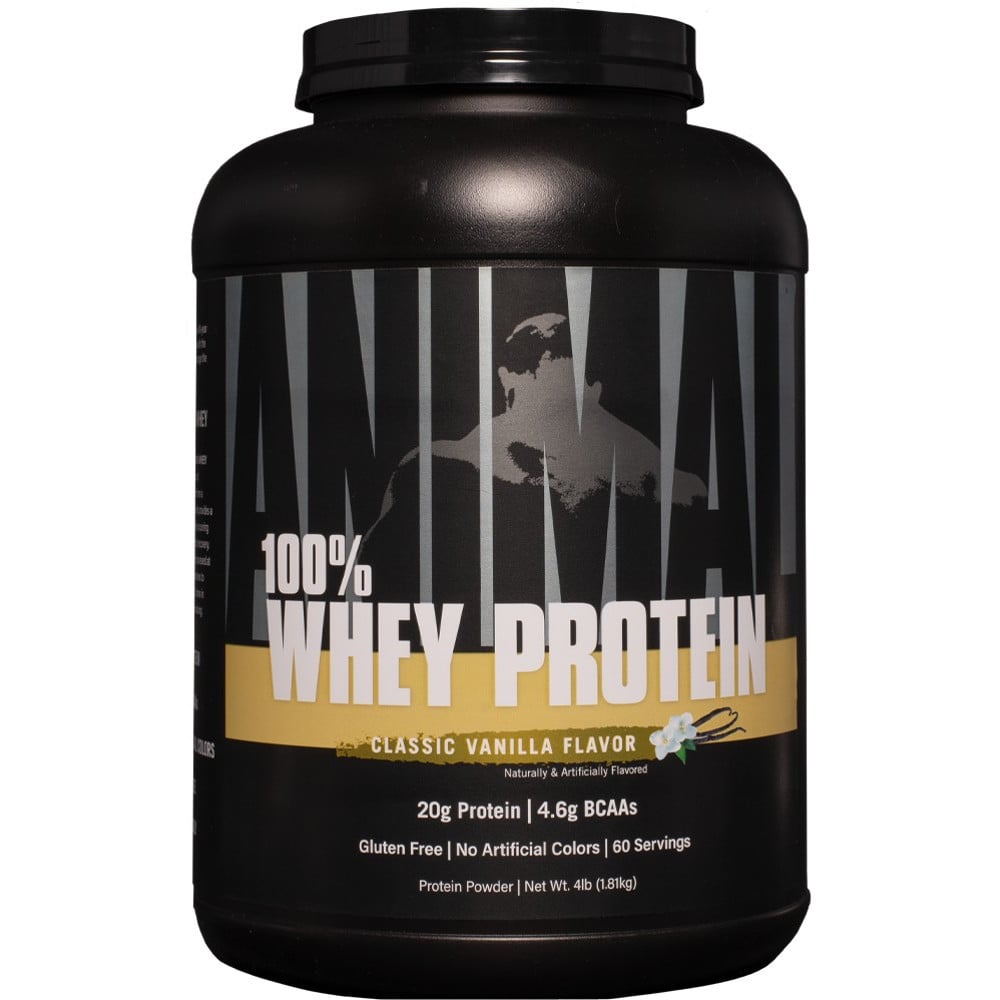 Animal 100% Whey Protein - 4lbs Vanilla