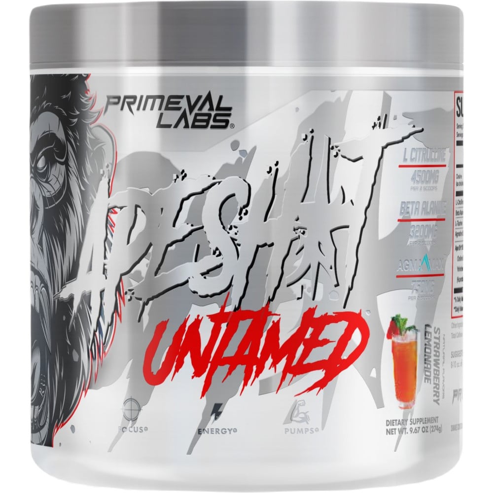 Primeval Labs Apesh*t Untamed - 40 Servings Strawberry Lemonade