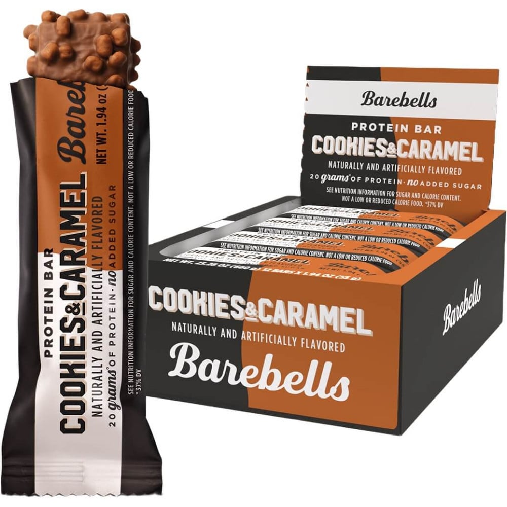 Barebells Bars - 12 Pack Cookies & Caramel
