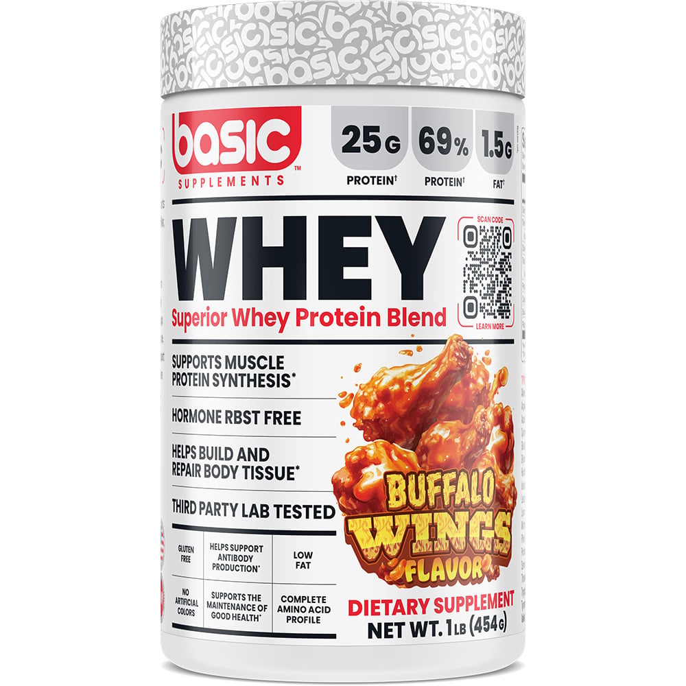 Basic Supplements Basic Whey - 1lb Buffalo Chicken Wing Kit