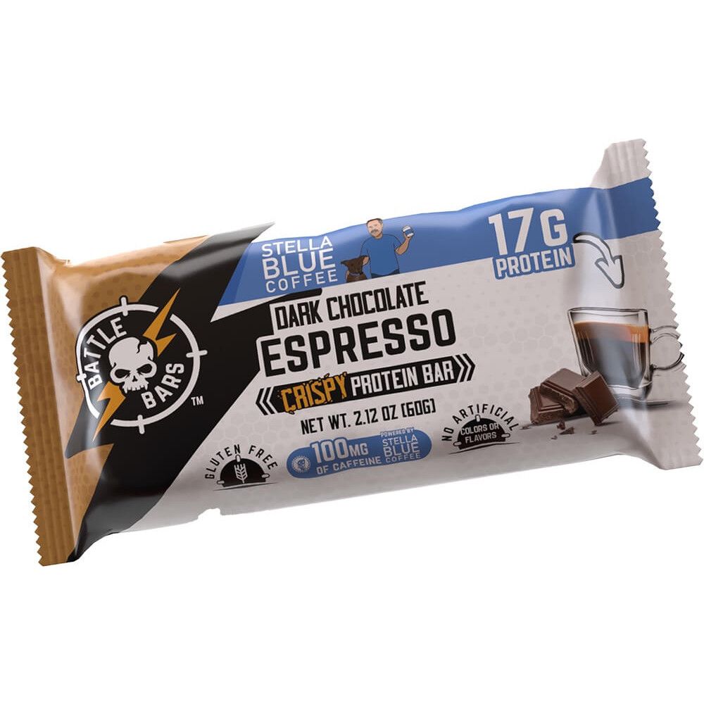 Battle Bars Protein Bar - 1 Bar Dark Chocolate Espresso
