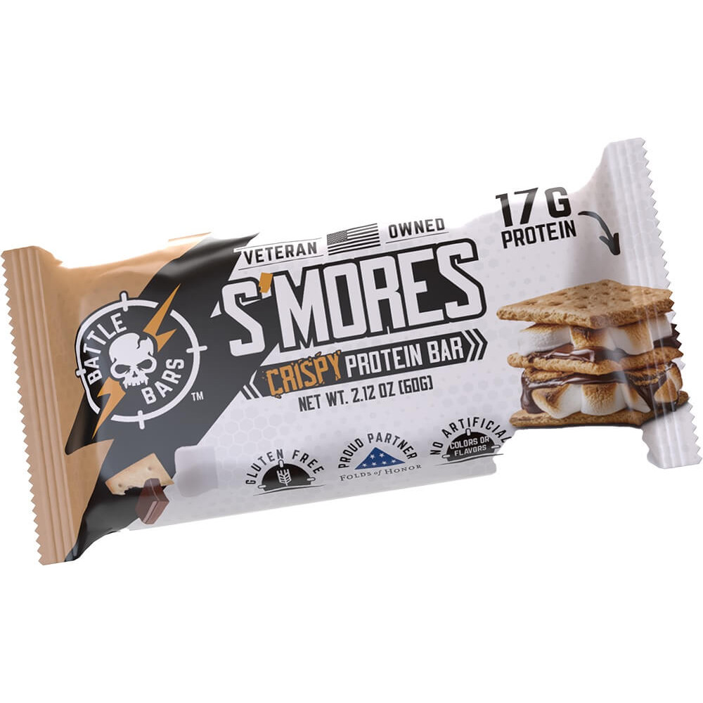 Battle Bars Protein Bar - 1 Bar Smores