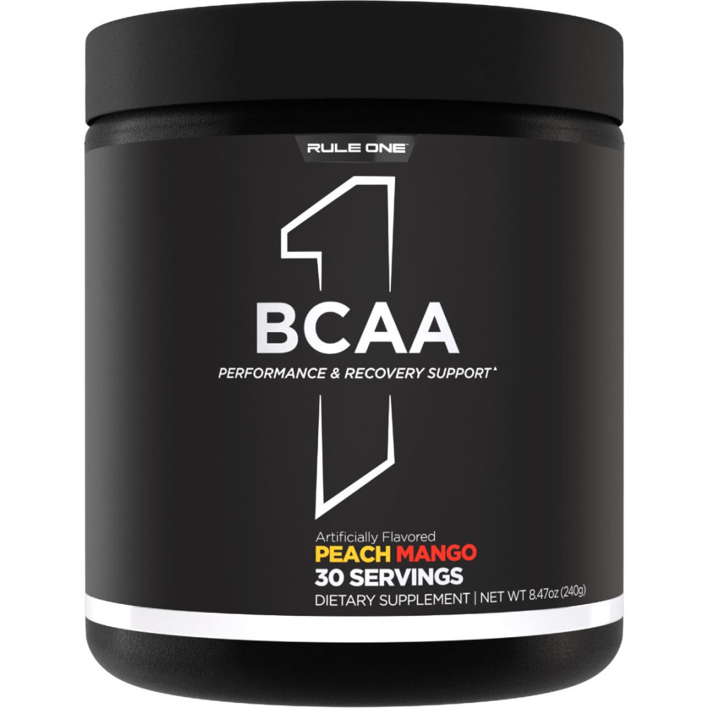 Rule 1 BCAA - 30 Servings Peach Mango