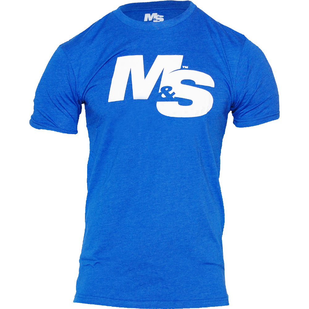 Muscle & Strength Spinal T-Shirt - Medium Blue