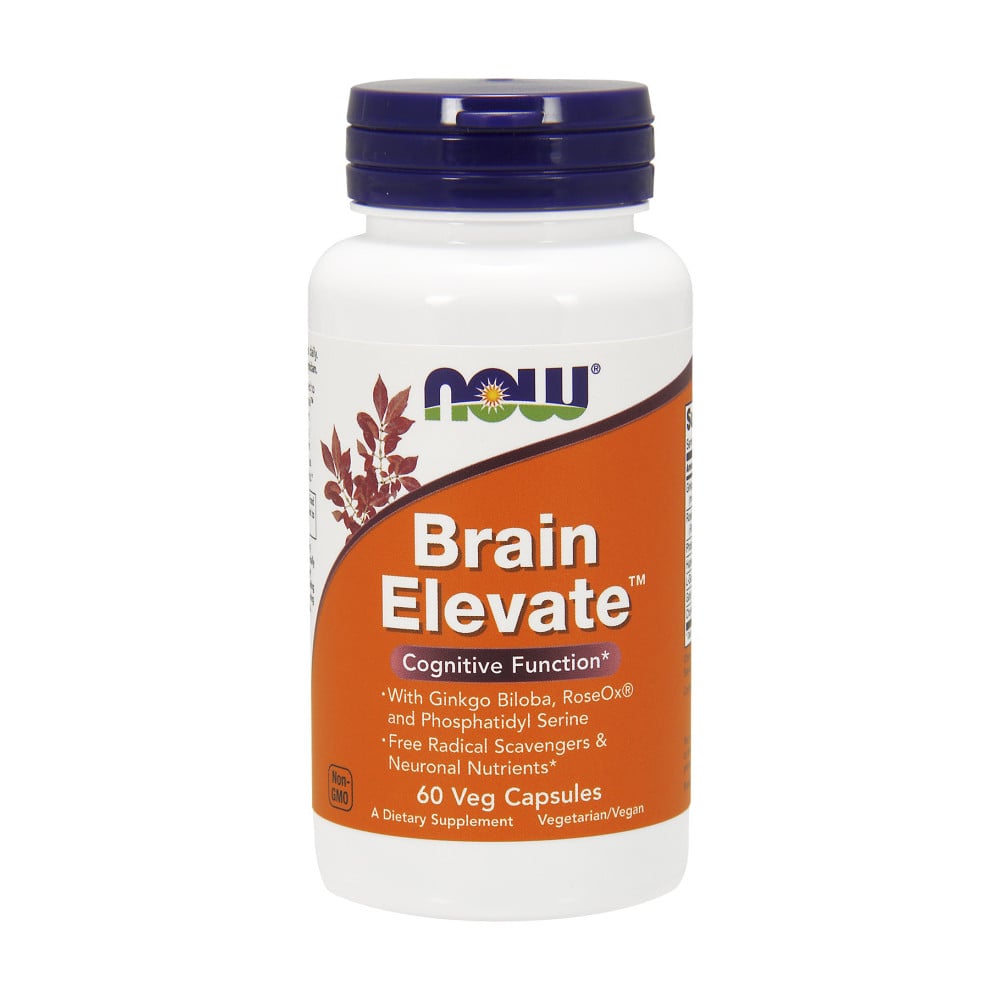 NOW Foods Brain Elevate - 60 VCapsules