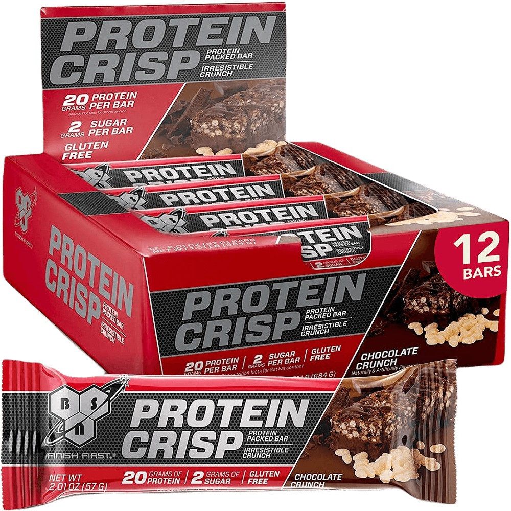 BSN Syntha-6 Protein Crisp - Box of 12 Chocolate Crunch