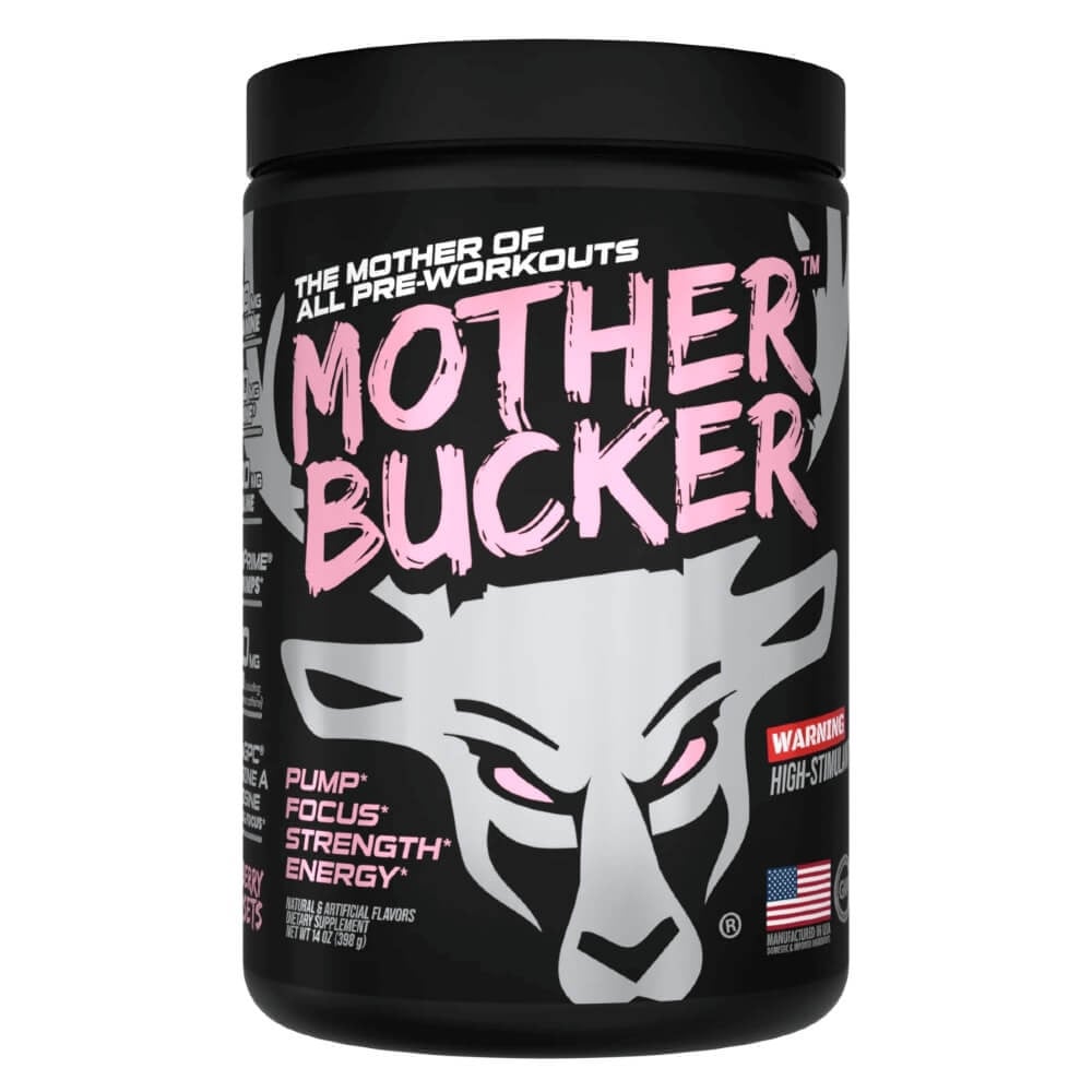 Bucked Up Mother Bucker Pre-Workout - 20 Servings Strawberry Super Sets