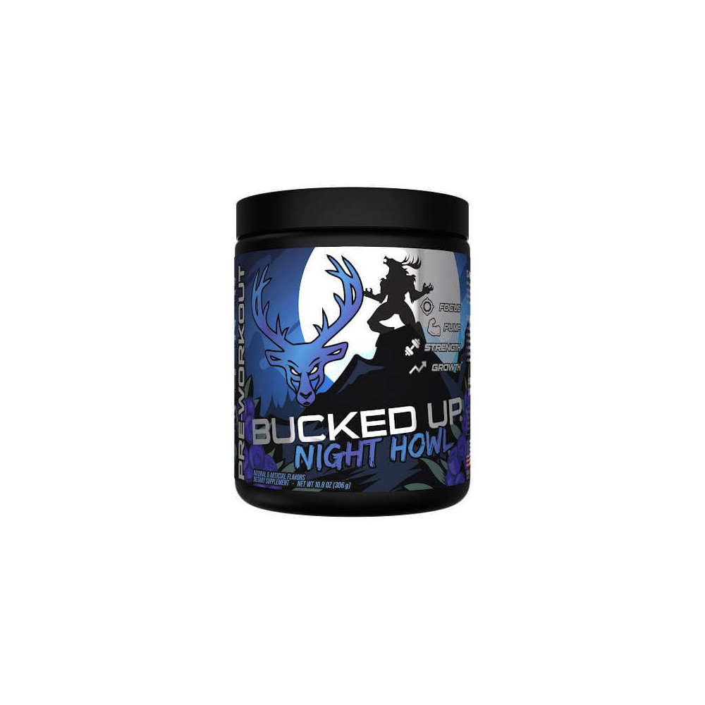 Bucked Up Pre-Workout - 30 Servings Night Howl