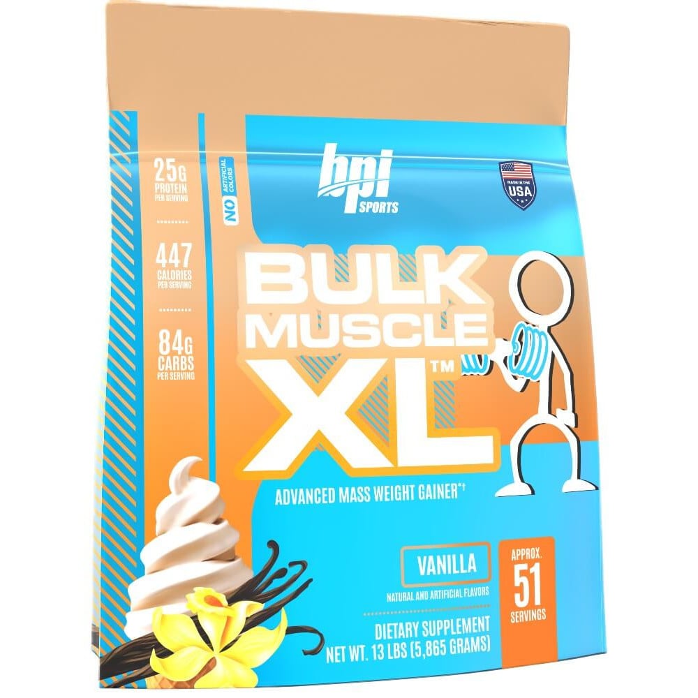 BPI Sports Bulk Muscle XL - 13lbs Vanilla
