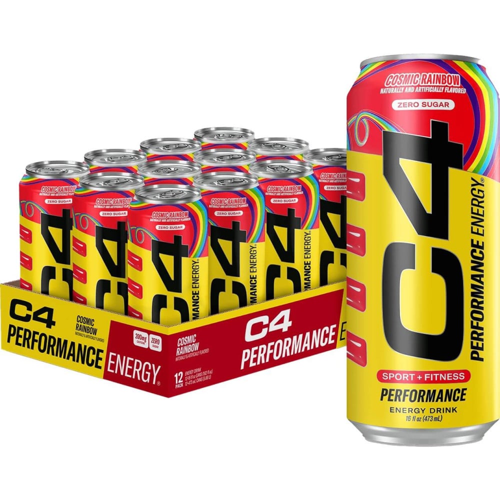 Cellucor C4 Performance Energy 16oz - Box of 12 Cosmic Rainbow