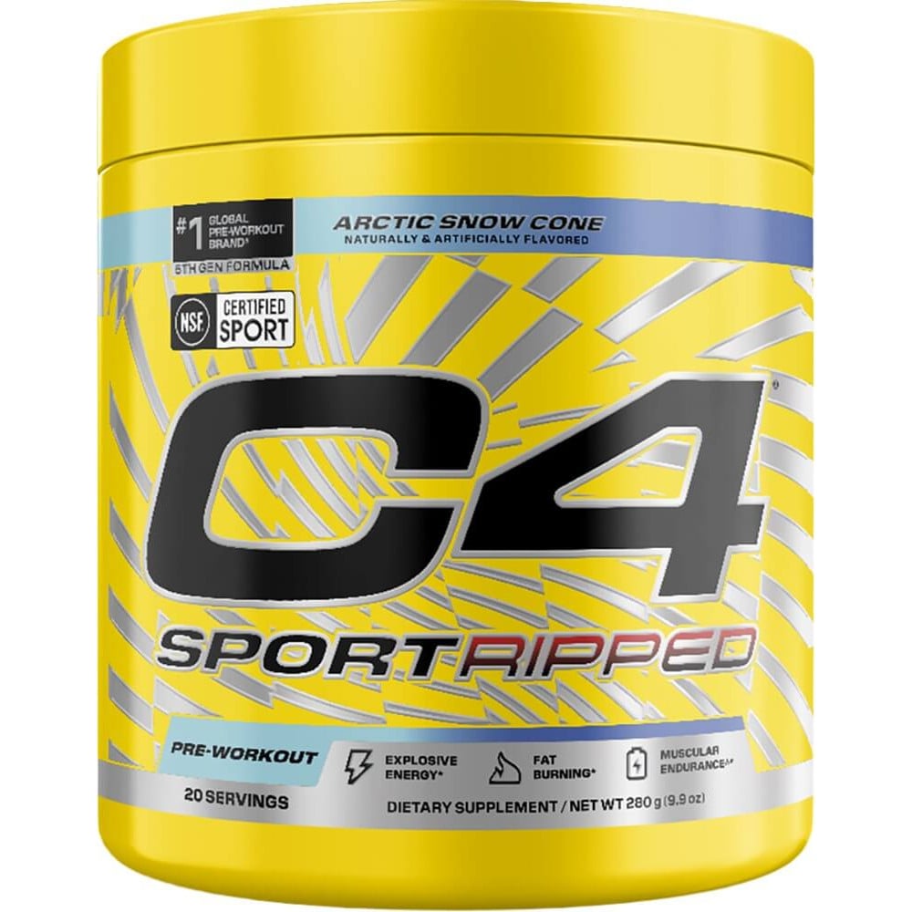 Cellucor C4 Sport Ripped - 20 Servings Arctic Snow Cone